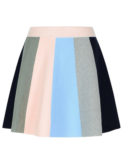 JW Anderson Pink Cotton Miniskirt