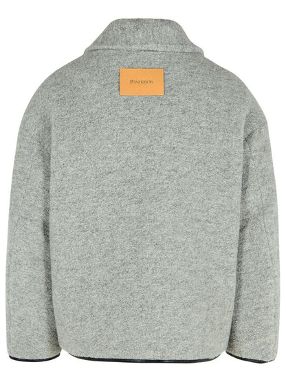 JW Anderson Grey Wool Blend Jacket