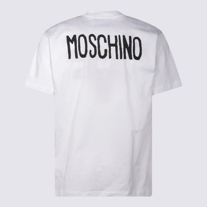 Moschino White Cotton T-Shirt