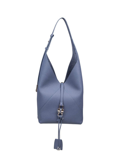 Salvatore Ferragamo Soft Leather Hobo Bag