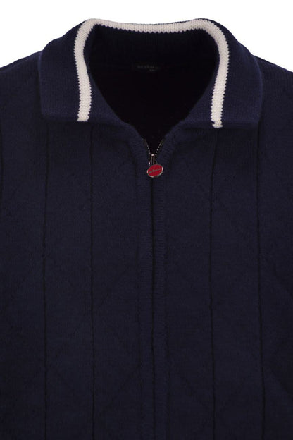 Kiton Cashmere Bomber Jacket