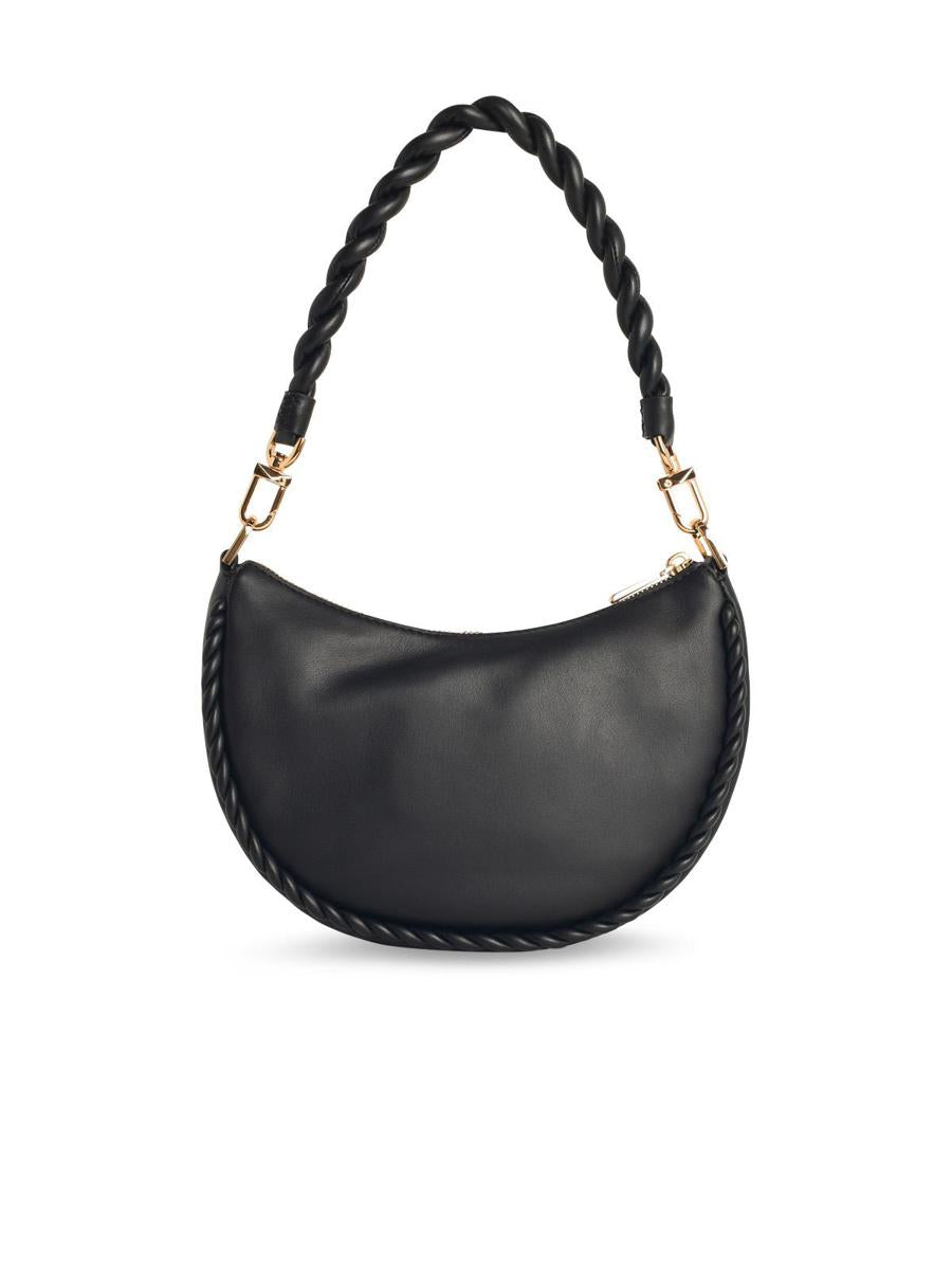 Michael Kors 'Kyla' Black Leather Bag