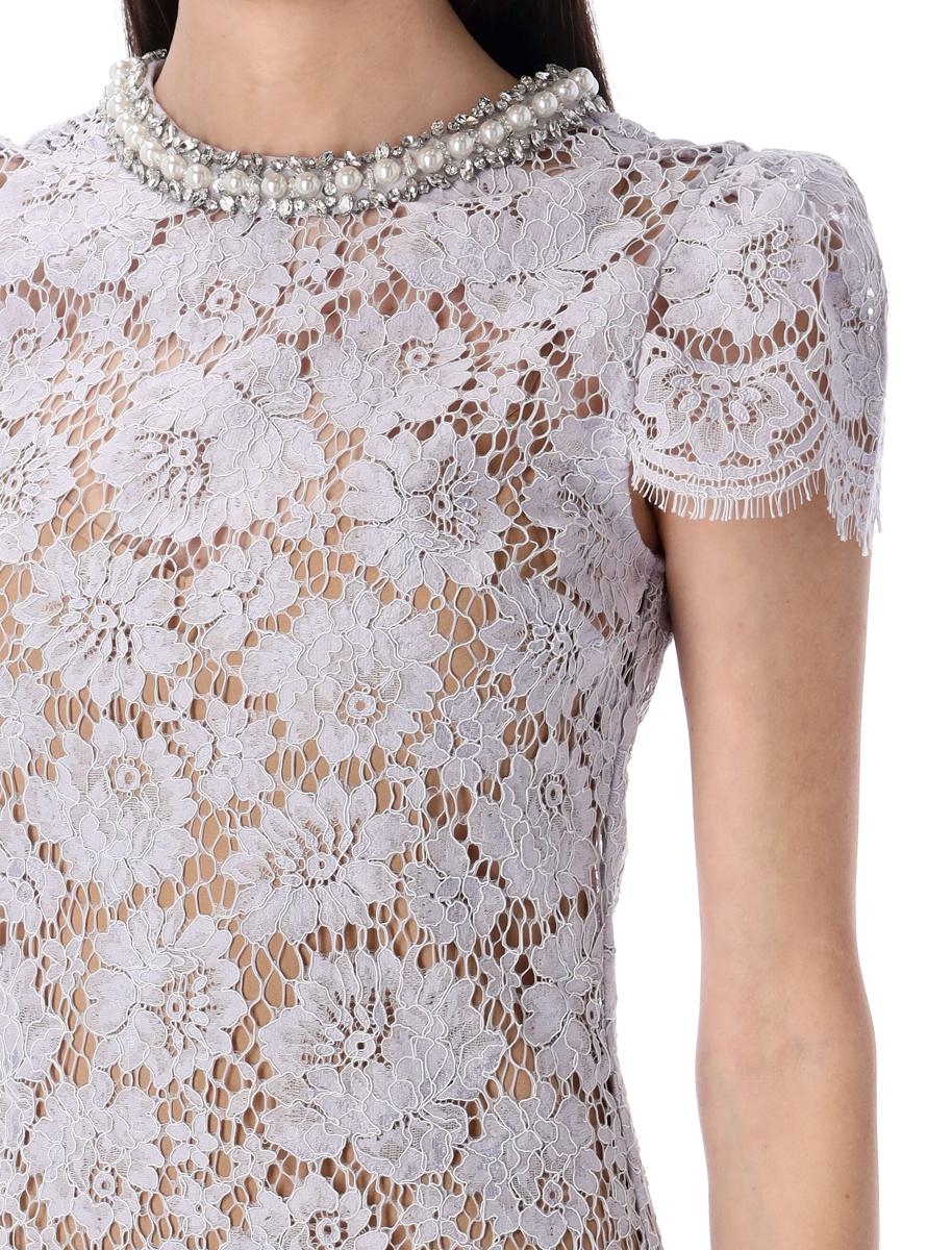 Self-Portrait Lace Mini Dress
