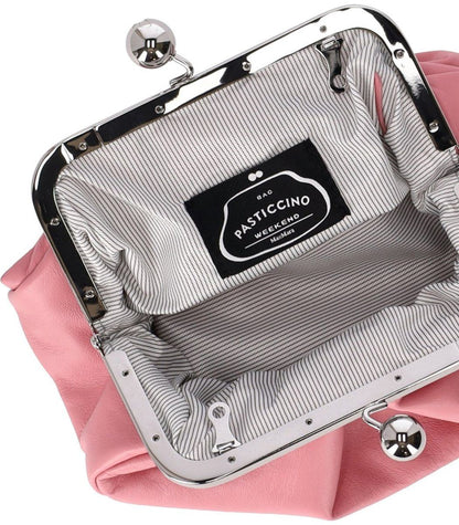 Weekend Max Mara Pasticcino Prati Small Pink Clutch