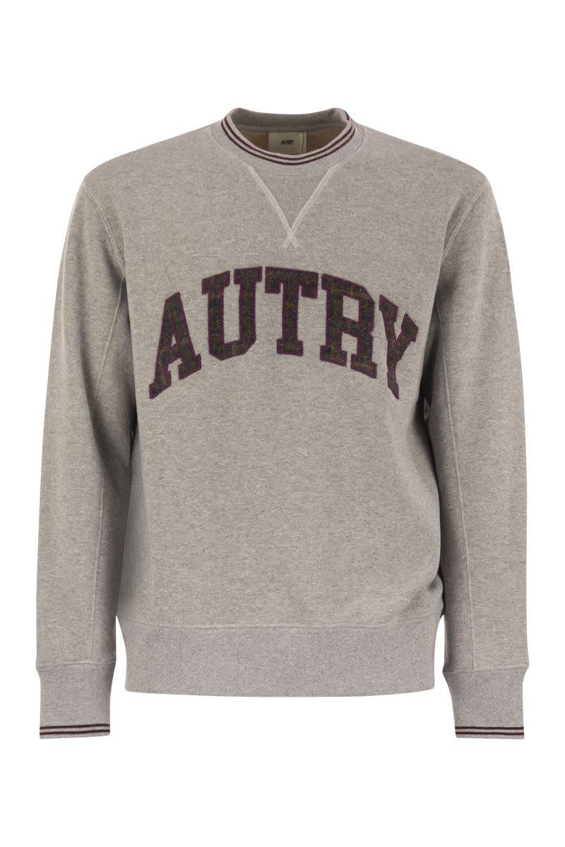 Autry Crew-Neck Sweatshirt With Logo