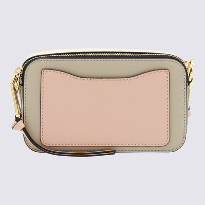 Marc Jacobs Beige Leather The Snapshot Shoulder Bag