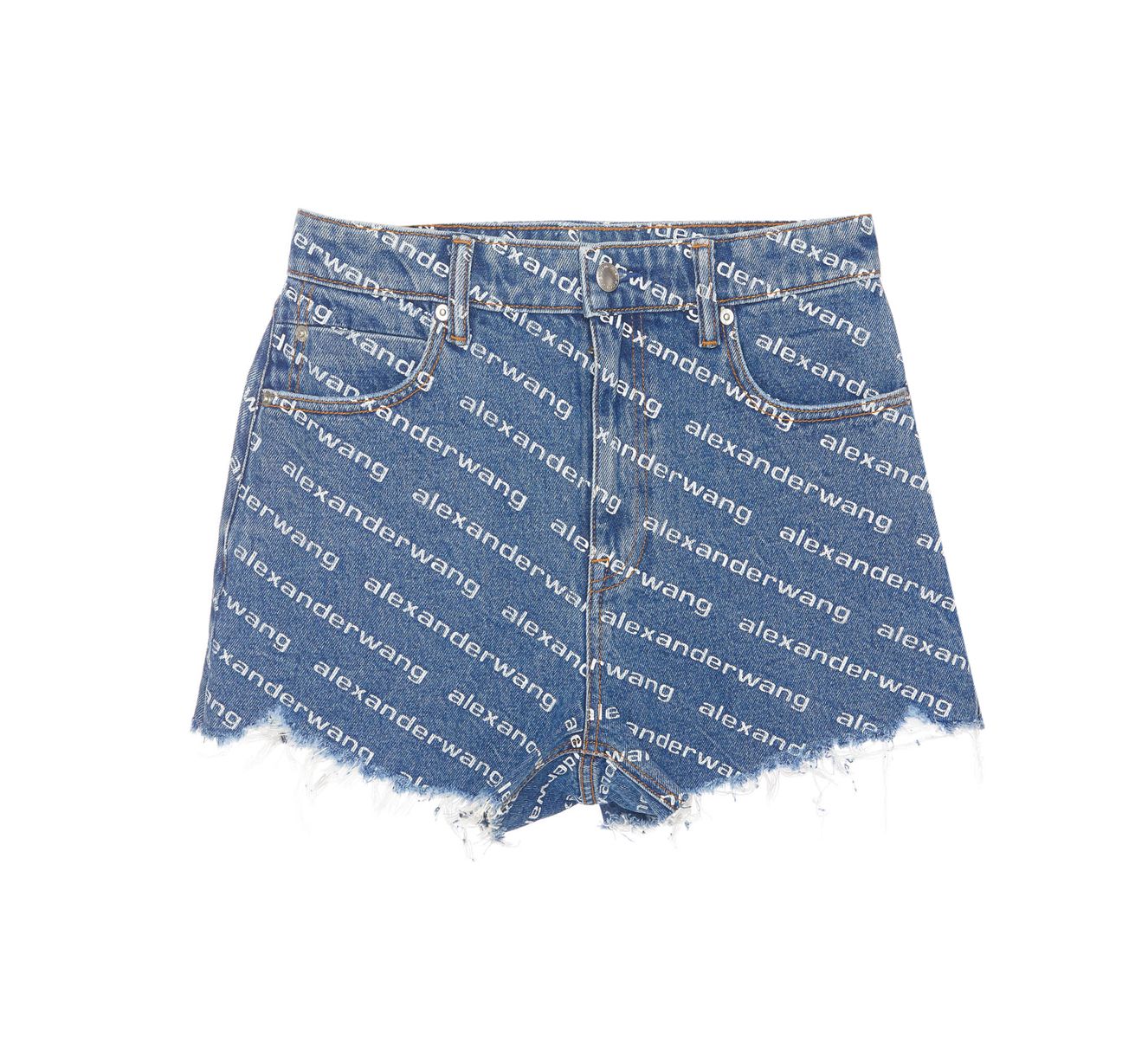 T By Alexander Wang Denim Shorts