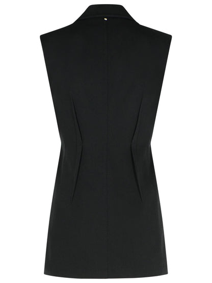 Sportmax 'Oca' Black Cotton Vest