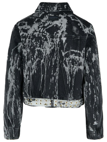 Ganni Black Denim Jacket