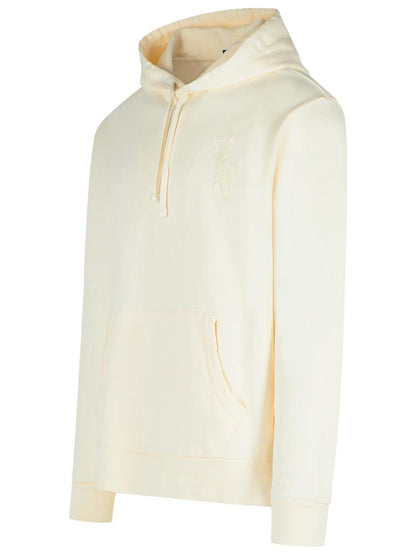 Polo Ralph Lauren Cream Cotton Sweatshirt