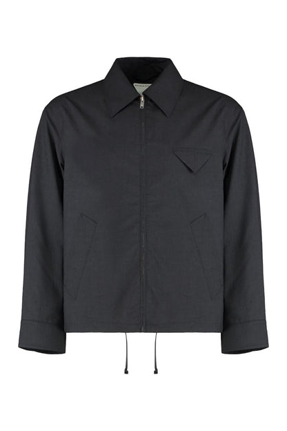 Bottega Veneta Wool Zipped Jacket