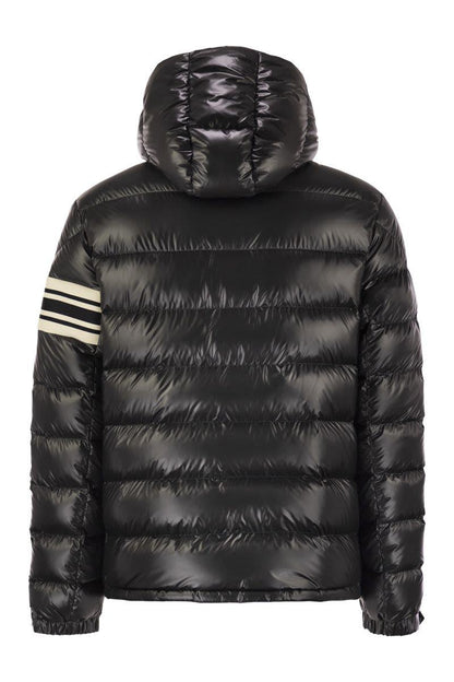 Moncler Landre - Short Down Jacket With Hood
