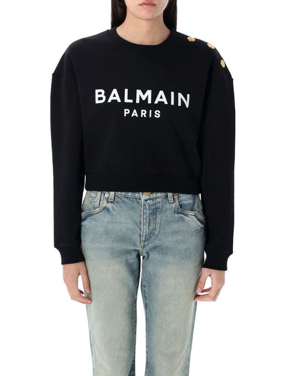 Balmain Printed  Sweatshirt