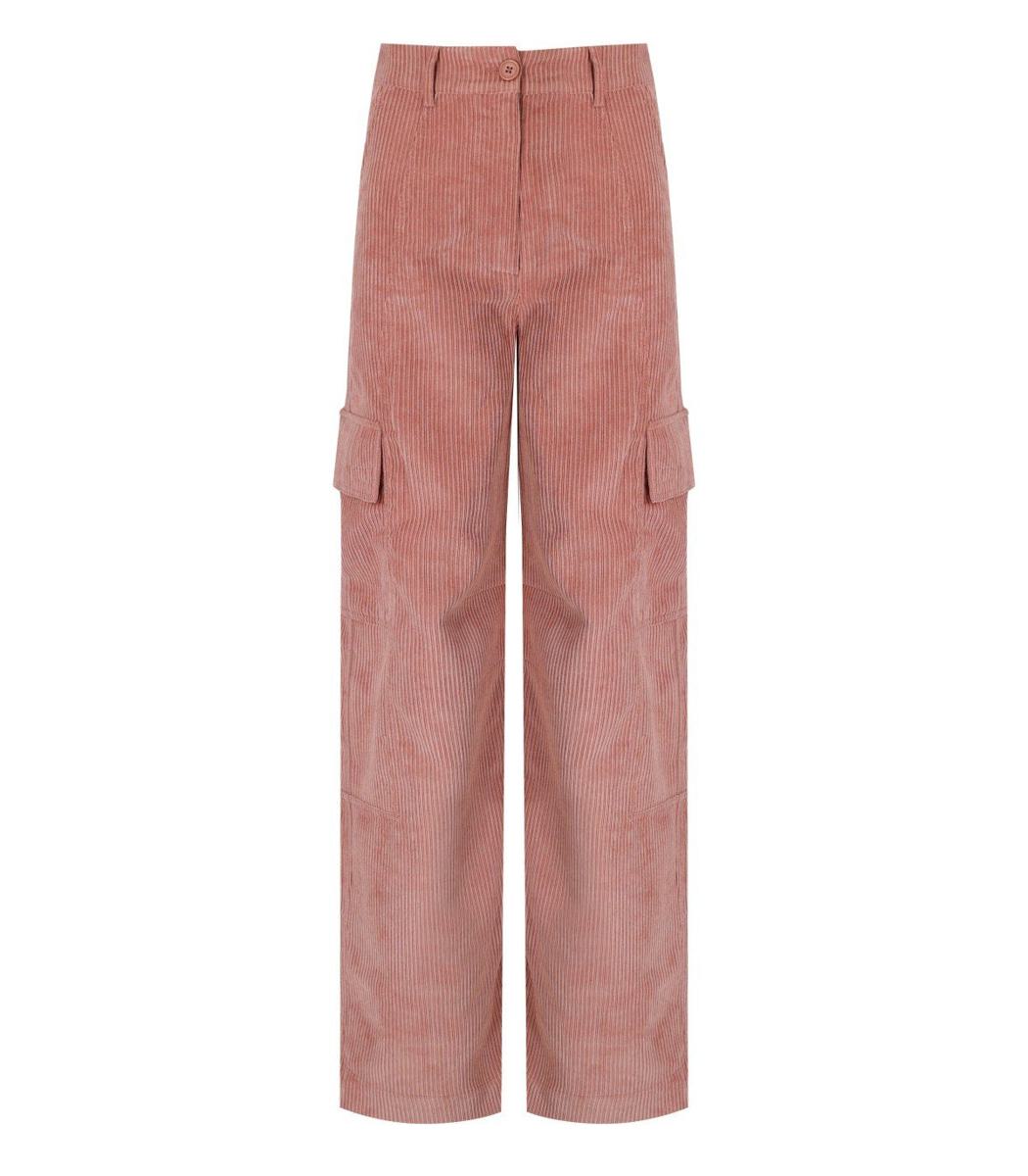 Essentiel Antwerp Gazou Pink Cargo Pants