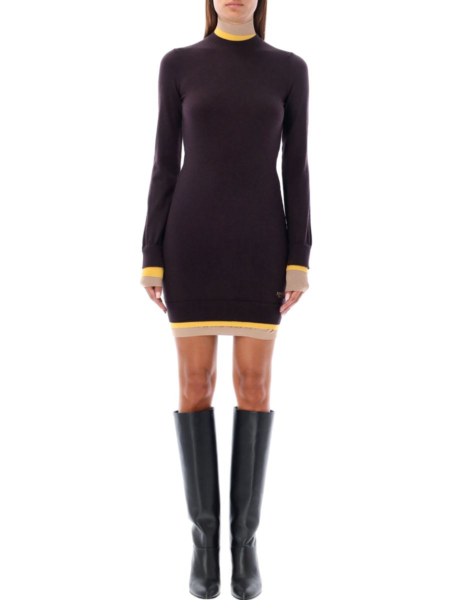 Fendi Multi-Layer Mini Dress