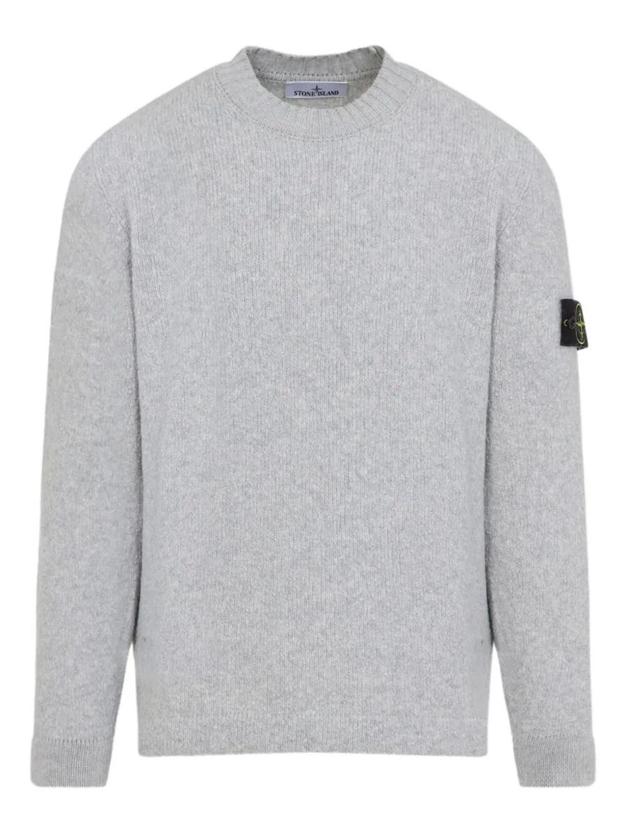 Stone Island Wool Crew Neck Sweater Clothing