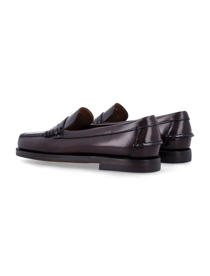 Sebago Classic Dan Brushed Leather Loafers