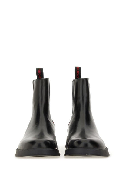 Hugo Boss Leather Chelsea Boot