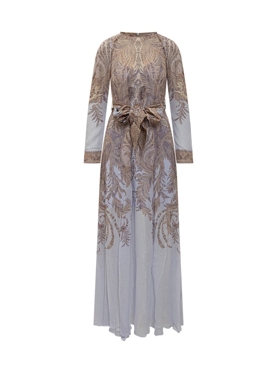 Zimmermann Zimmermann Long Printed Chiffon Dress