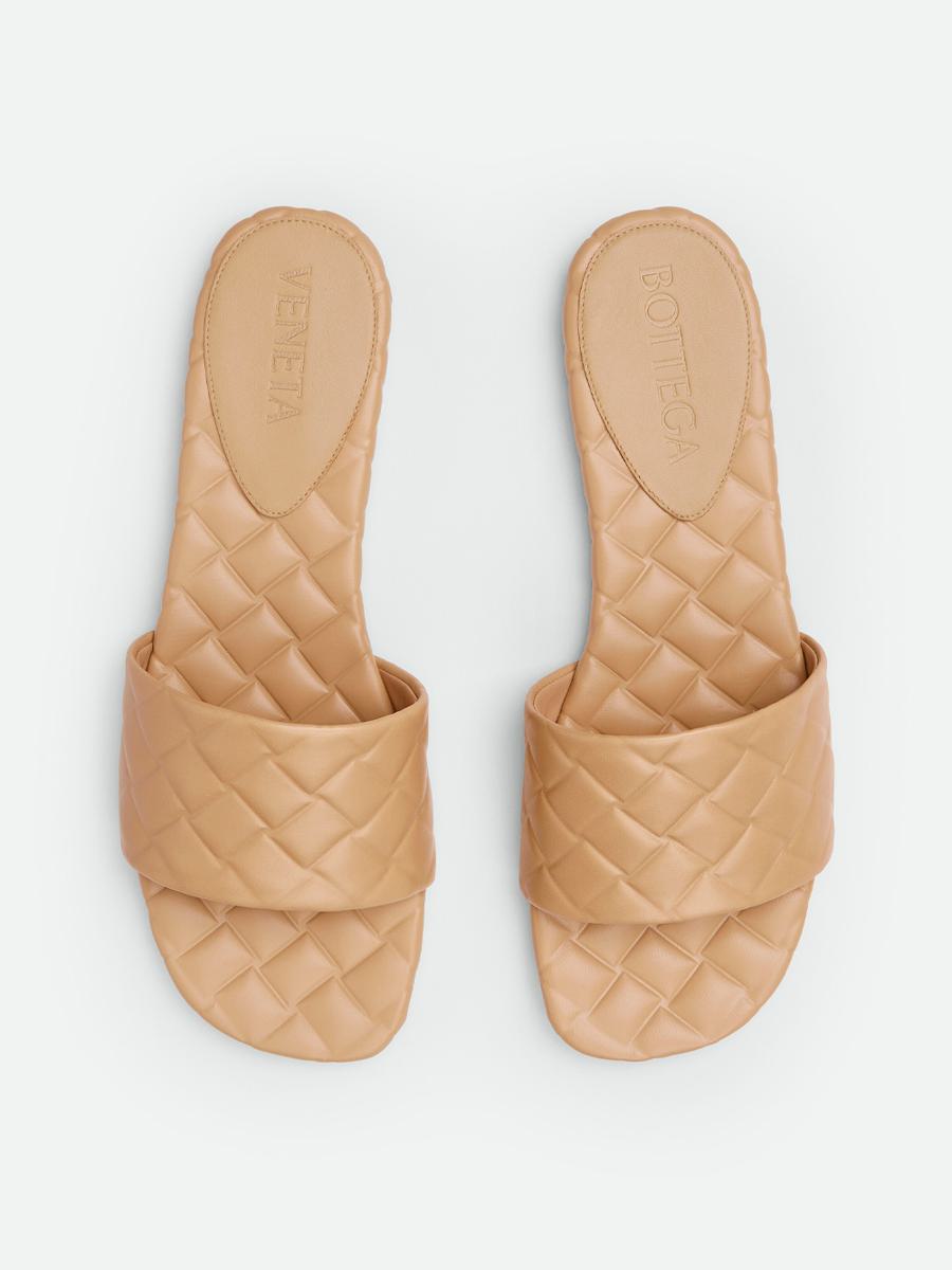 Bottega Veneta Braided Pattern Amy Flat Mule Shoes