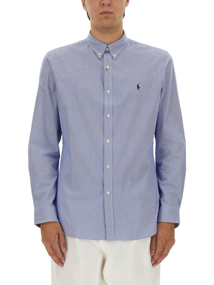 Polo Ralph Lauren Cotton Shirt With Logo