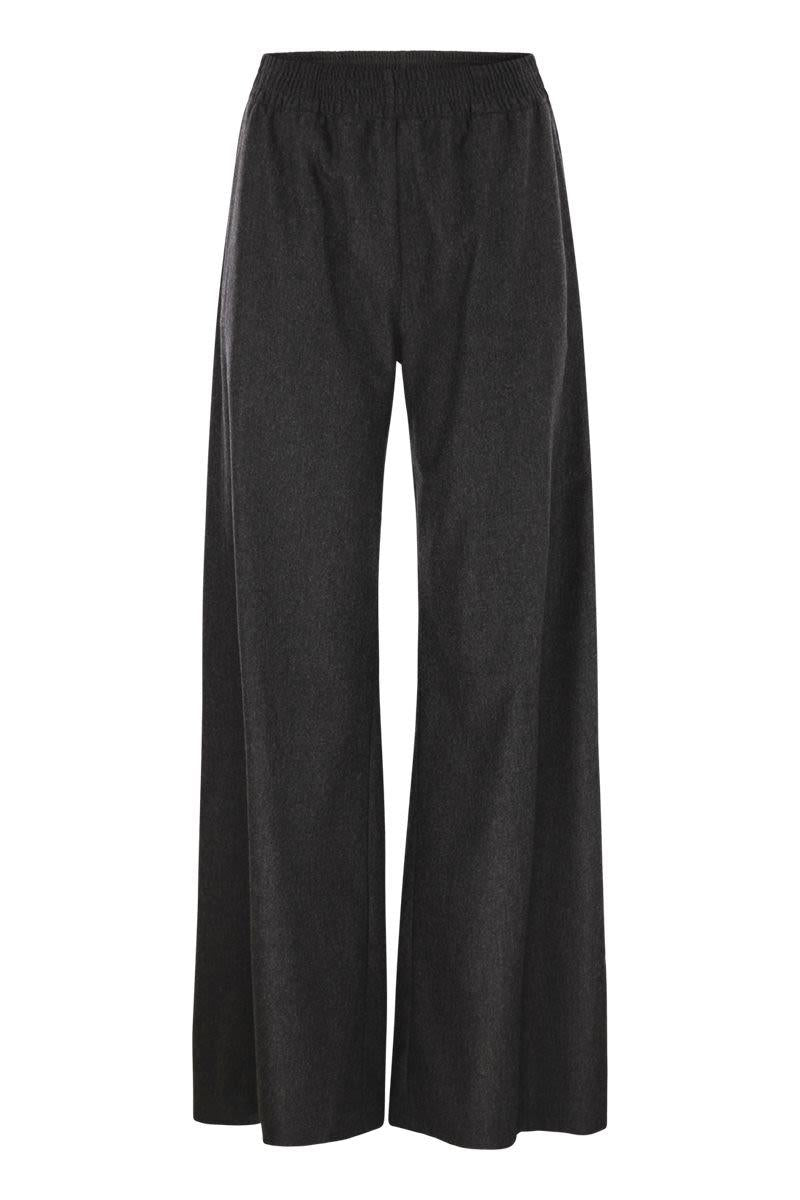 Fabiana Filippi Wide-Leg Trousers In Virgin Wool