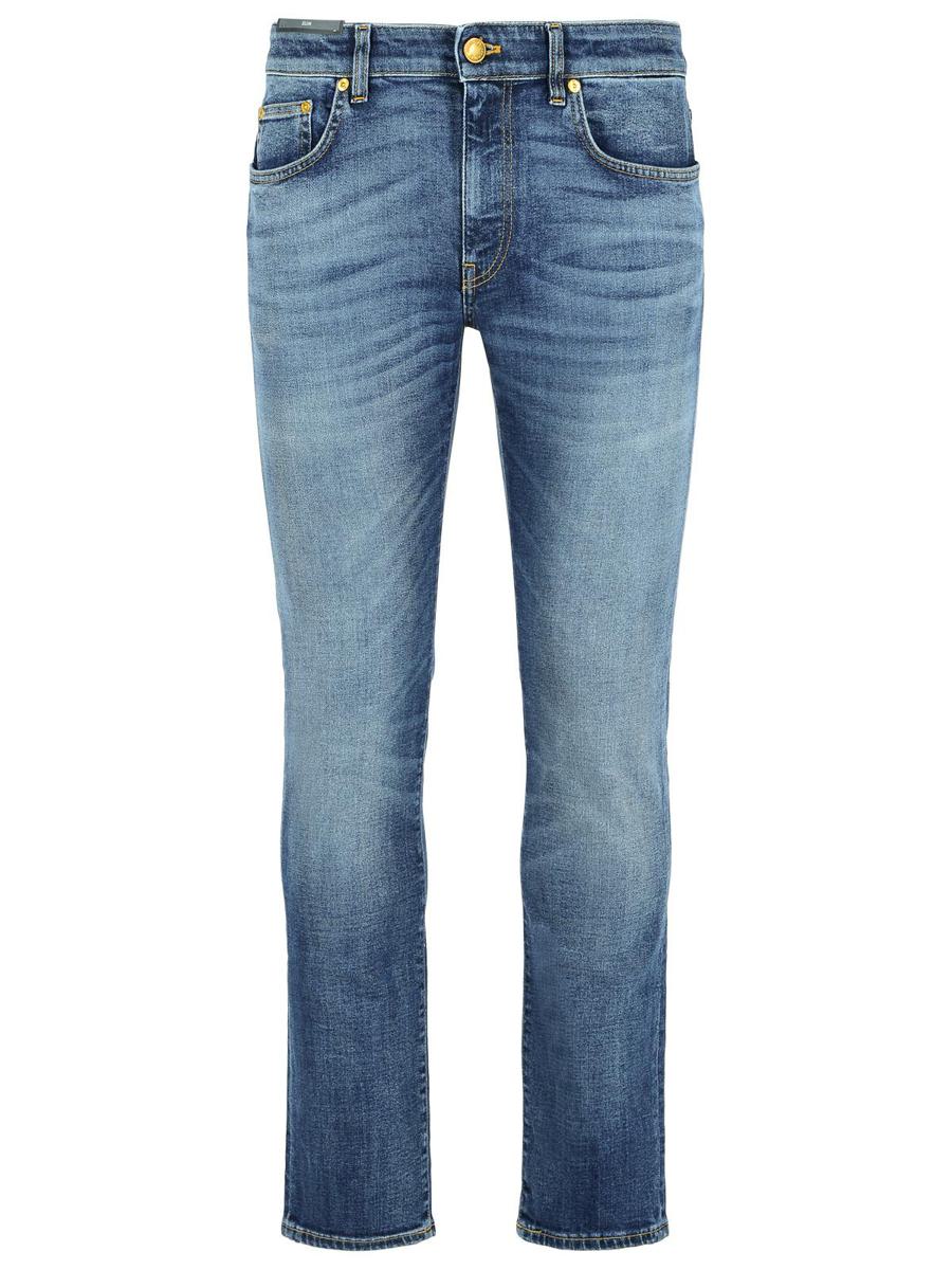 Pt05 'Swing' Blue Cotton Jeans