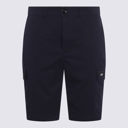 Add Dark Blue Cotton Shorts
