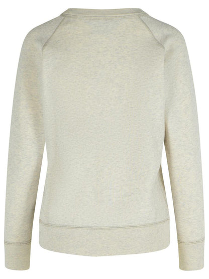 Isabel Marant Étoile 'Millyny' 'Ecru' Cotton Blend Sweatshirt