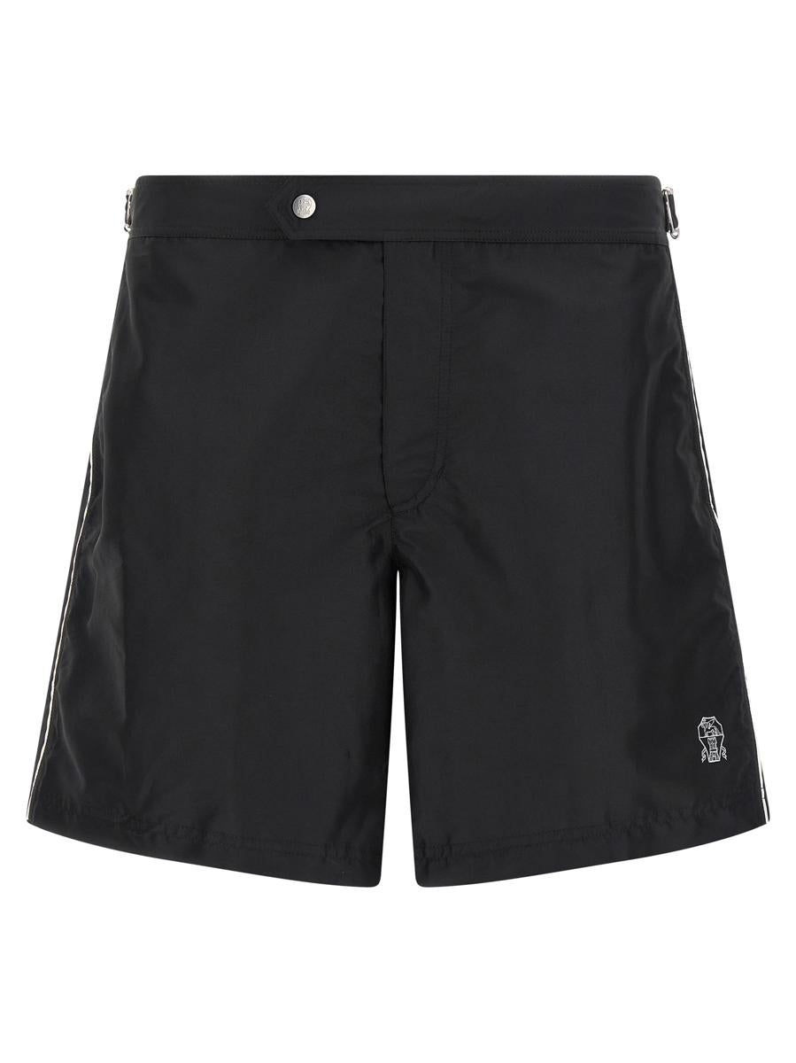 Brunello Cucinelli Logo Swimsuit