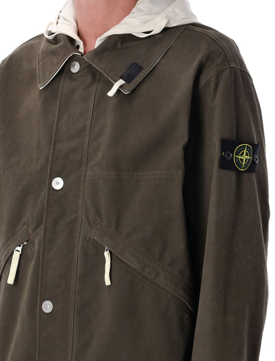 Stone Island Hooded Short Parka