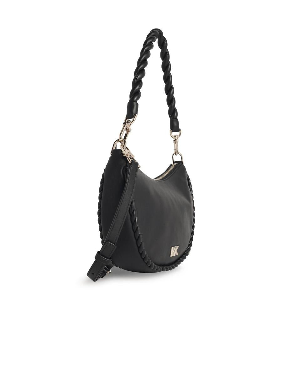 Michael Kors 'Kyla' Black Leather Bag
