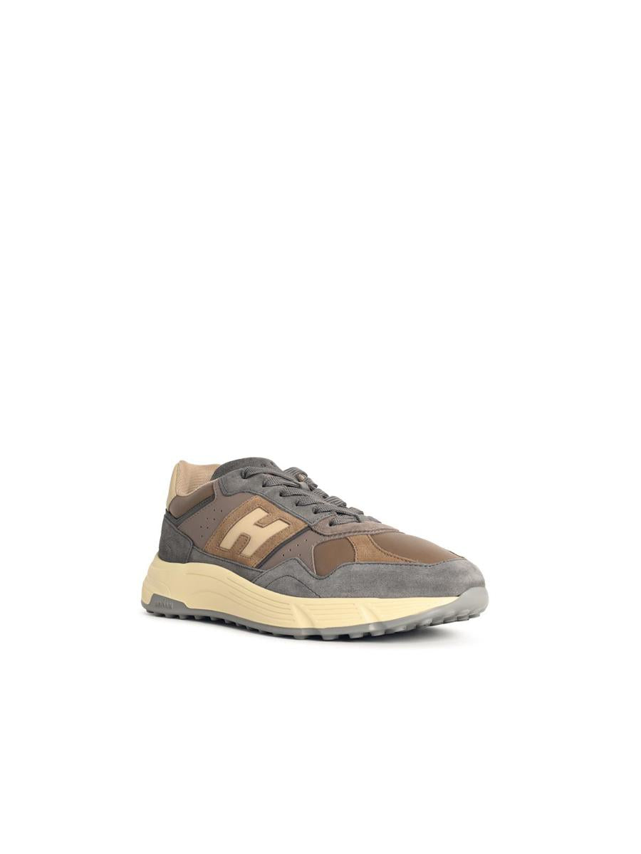 Hogan 'Hyperlight' Multicolor Leather Sneakers
