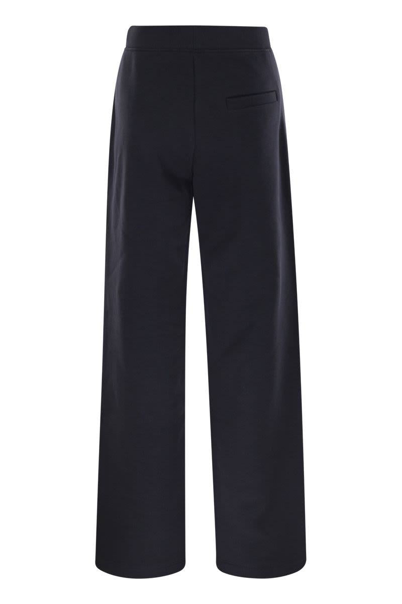 'S Max Mara Pompeo - Cotton Trousers With Logo