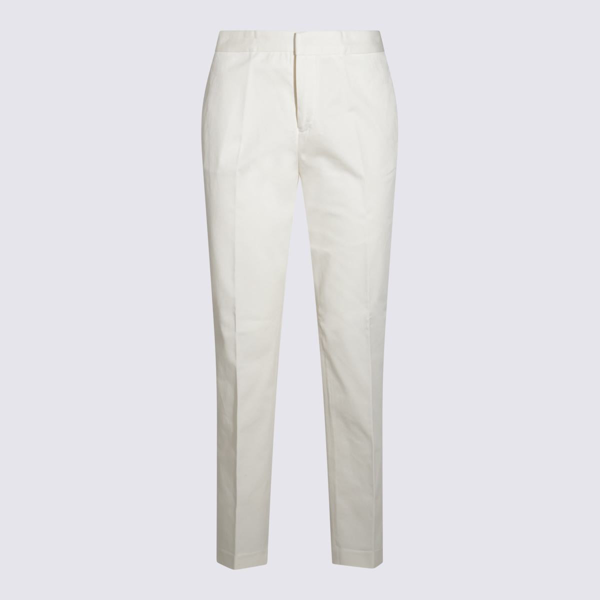 Fabiana Filippi White Cotton Pants