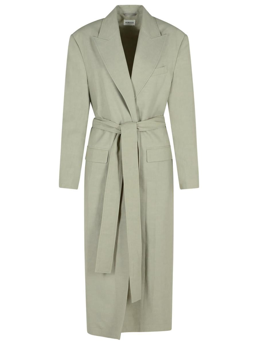 P.A.R.O.S.H. Green Viscose Blend Duster