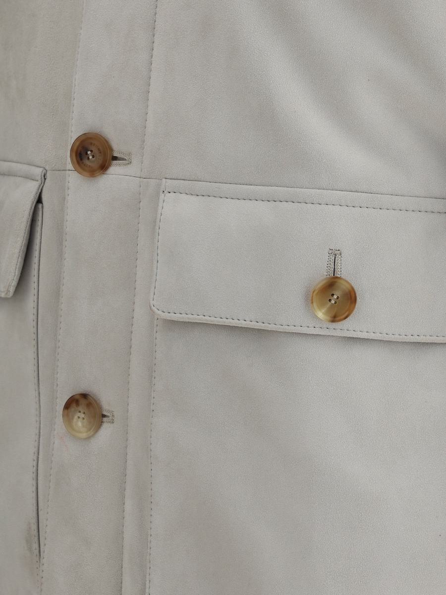 Brunello Cucinelli Leather Jackets