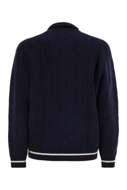 Kiton Cashmere Bomber Jacket