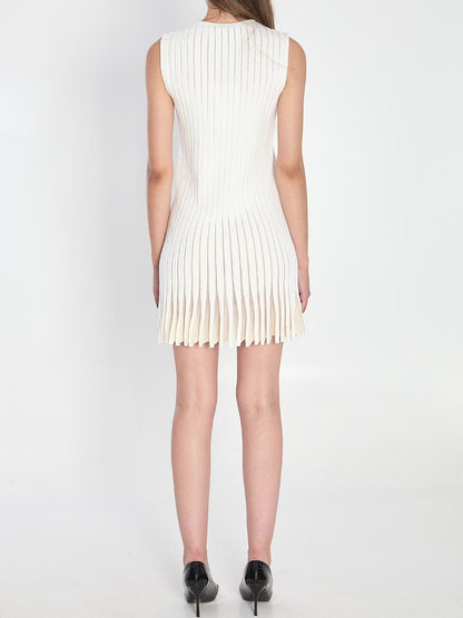 Striped Knit Dress