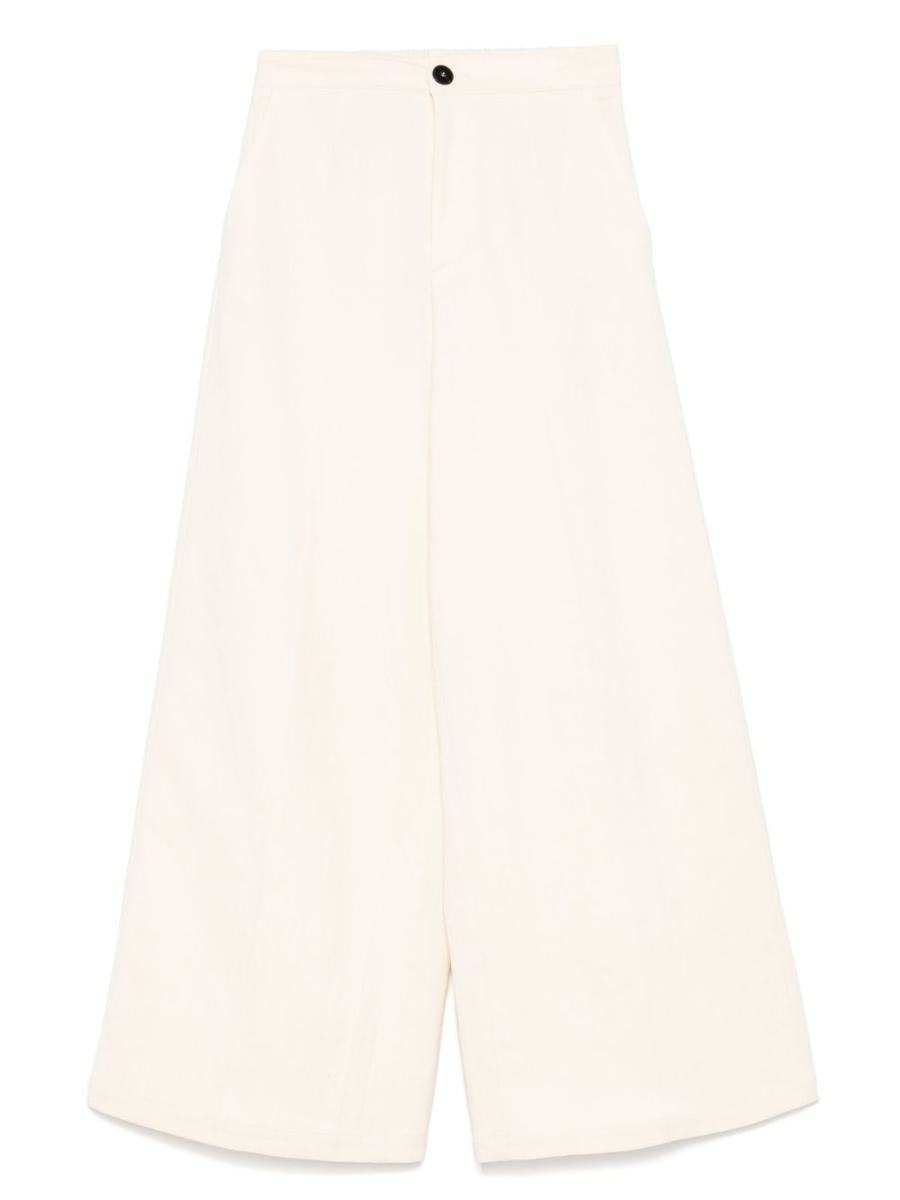 Forte_Forte Cotton High-Waisted Trousers