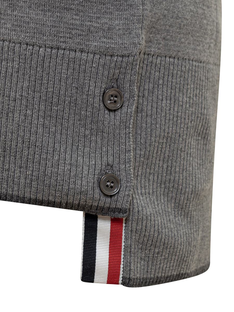 Thom Browne Cotton Dress With 4Bar Logo