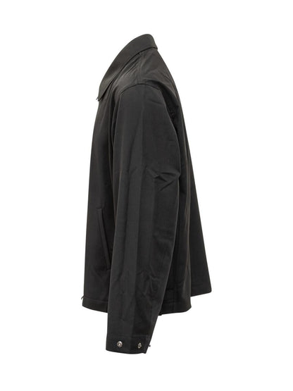 Y-3 Adidas Lightweight Black Zippered Jacket Y-3