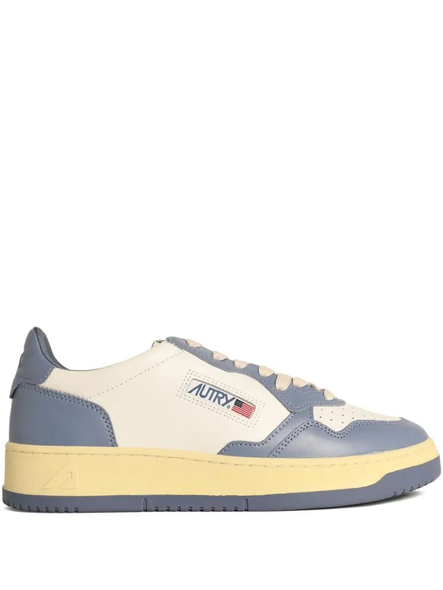 Autry "Medalist Low" Leather Sneakers Shoes