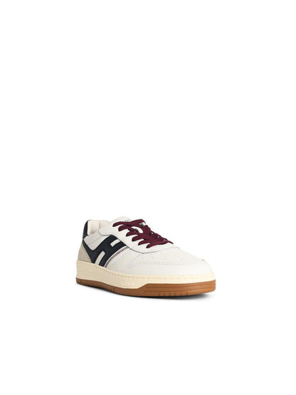 Hogan 'H630' White Leather Sneakers