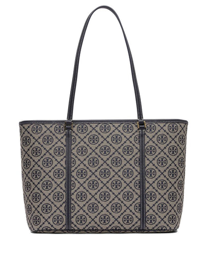 Tory Burch T Monogram Small Zip Tote