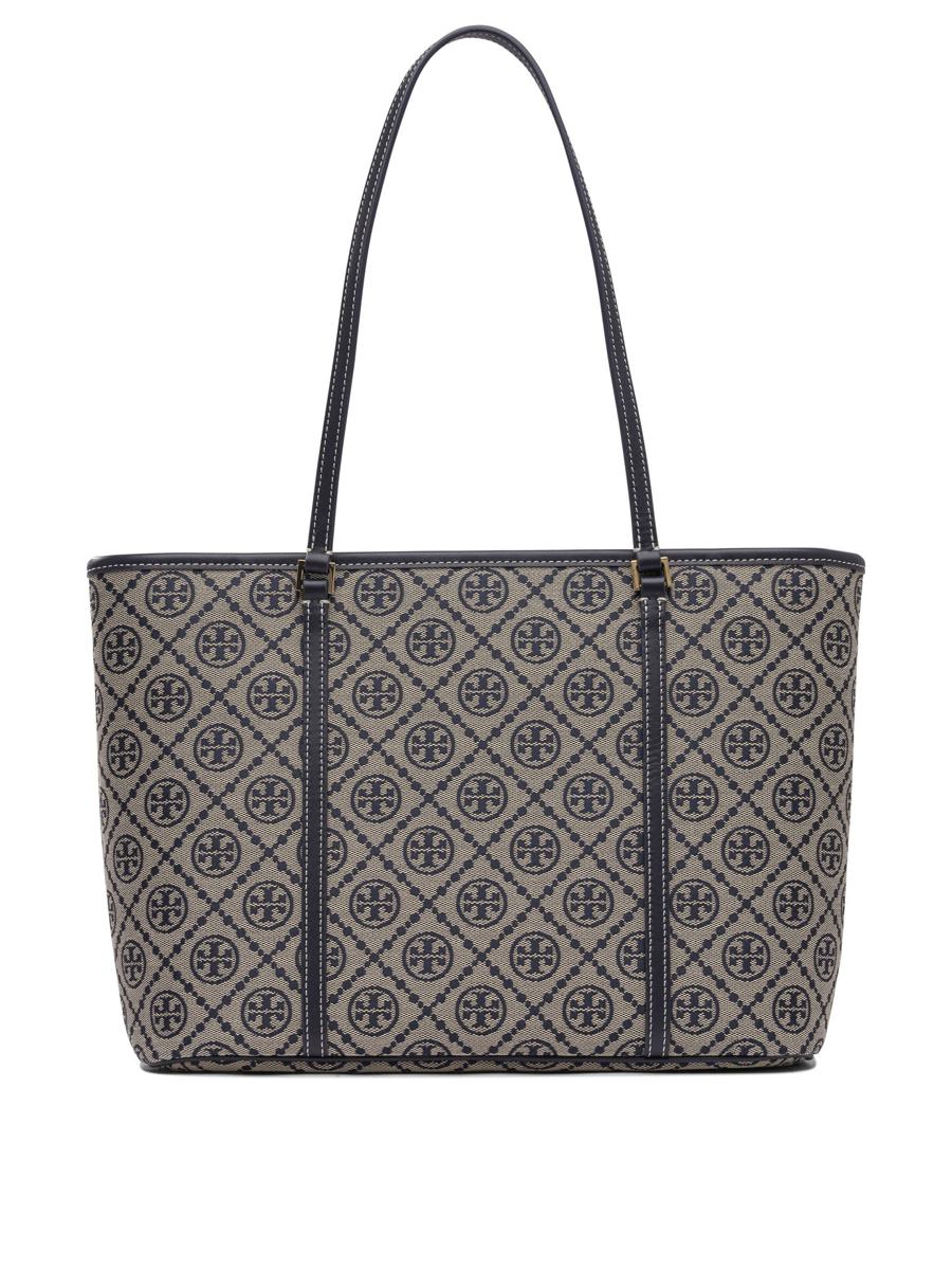 Tory Burch T Monogram Small Zip Tote