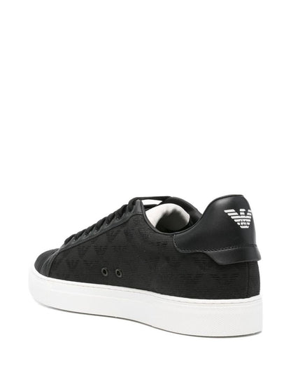 Emporio Armani Exclusive Allover Logo Sneakers