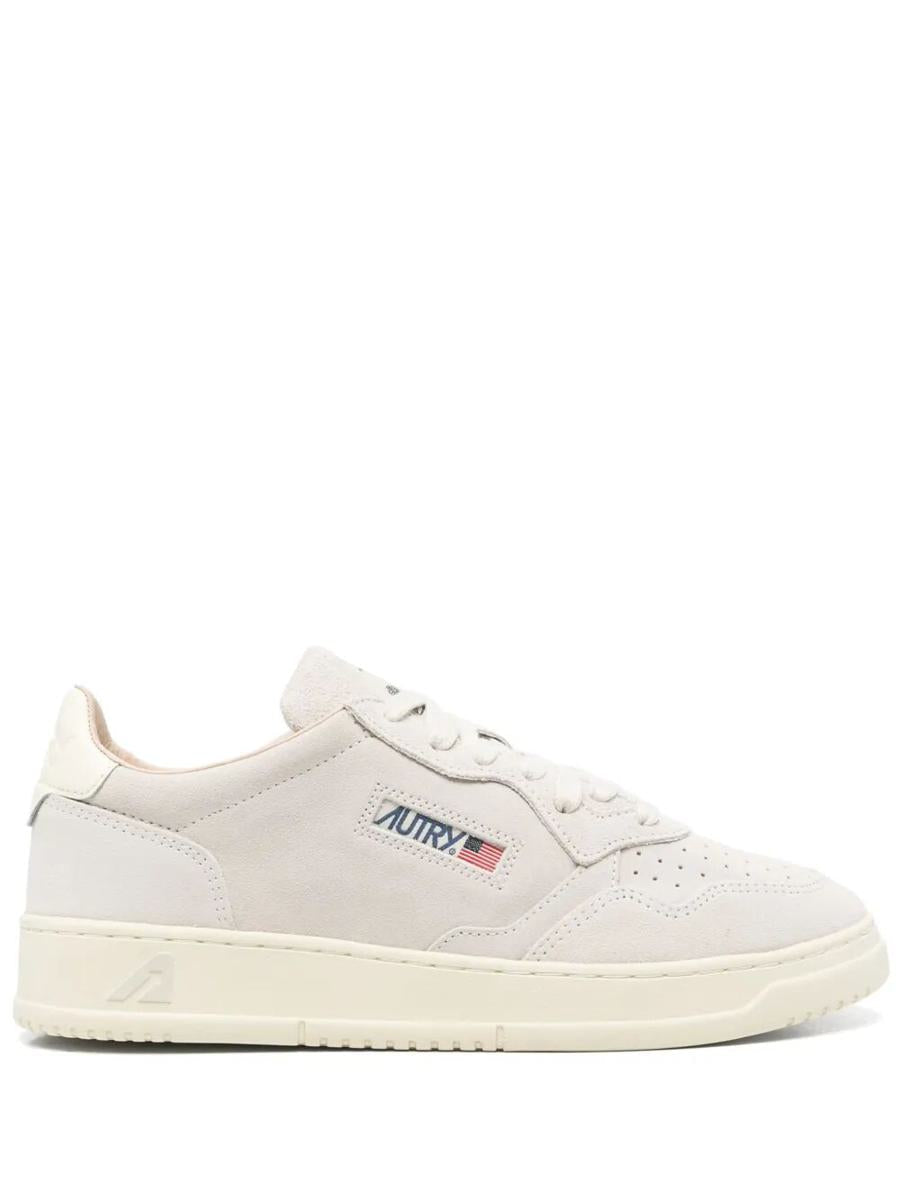 Autry "Medalist Low" Suede Sneakers Shoes