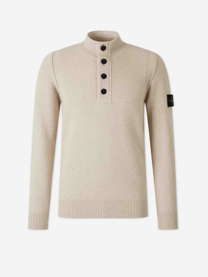 Stone Island High Collar Jersey