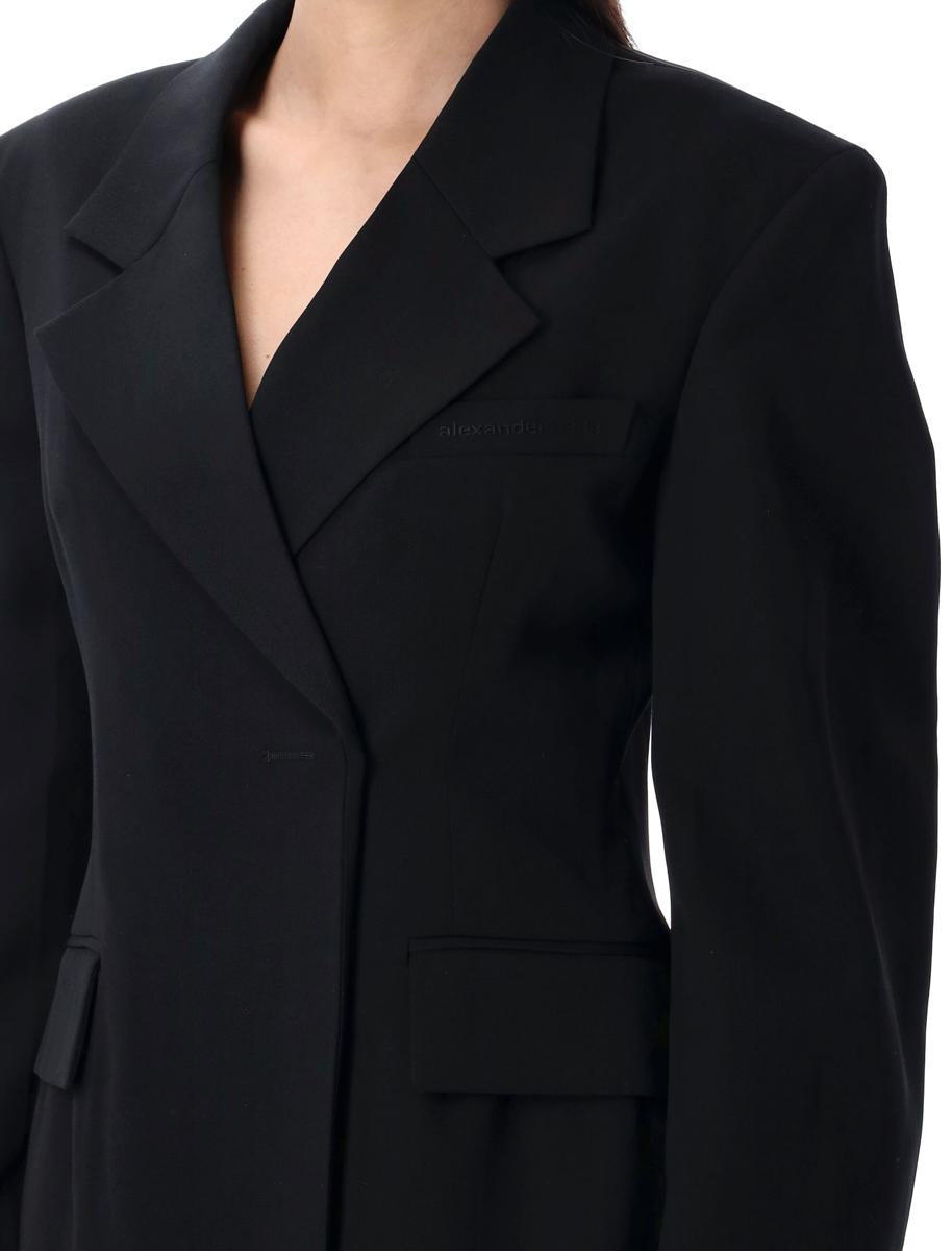 Alexander Wang Asymmetric Blazer Minidress